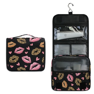 New Arrival Waterproof Foldable <b>Makeup</b> Toiletry Bag for Men Travel Shaving Dopp Kit Large Cosmetic Bags <b>Cases</b> Bathroom Organizer - Product Image 1