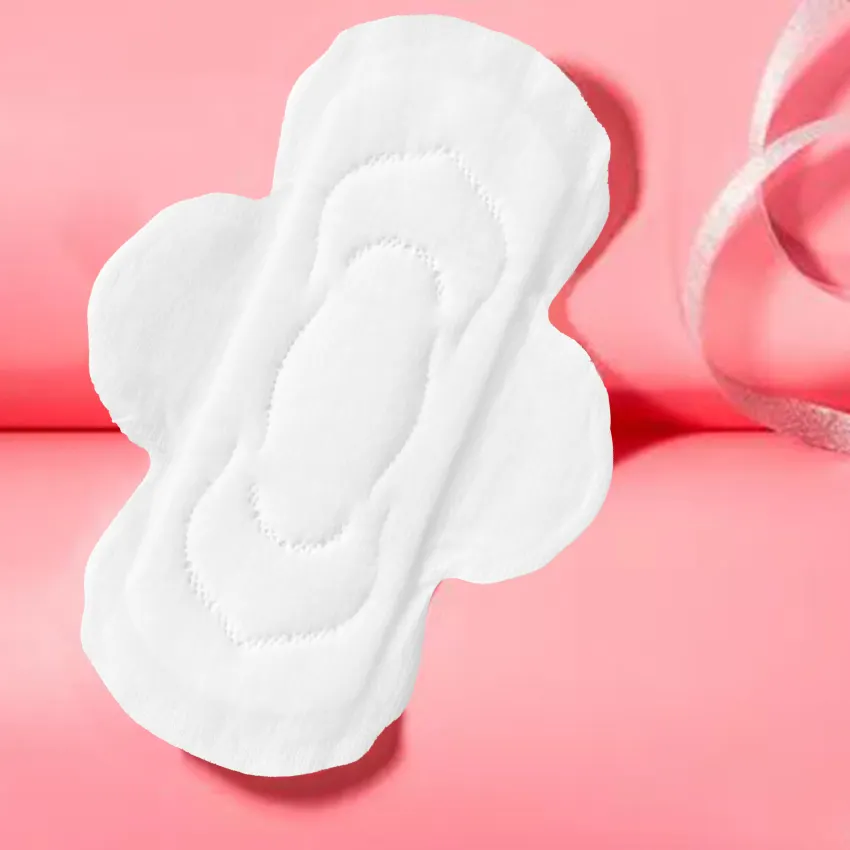 Ultra-thin OEM Women's Breathable Menstrual Pad Disposable super absorbent sanitary pad