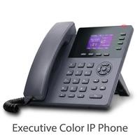 Teléfono VoIP SIP-T790PGN Gigabit Ethernet con 4 Cuentas SIP, Pantalla a Color, PoE, Teléfono IP con Voz HD