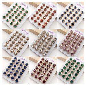 ชุดเครื่องประดับอัญมณี251127 Xuping ชุดตุ้มหูหินหลากสีและดีไซน์เป็นชุดสะสมเครื่องประดับแฟชั่นสำหรับผู้หญิง - Product Image 2