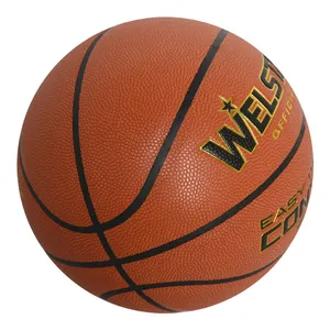 Customized basketball Official Size micro-fiber PU leather training Laminated basketball