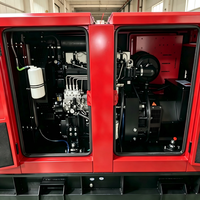 Groupe électrogène diesel super silencieux Hyundaii 130 kVA 160 kVA pour système de refroidissement par eau du générateur d'énergie Hyundaii