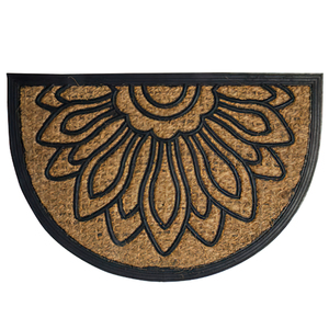 Tappetino in Fibra di Cocco e Gomma a Mezzaluna 40x60 cm. - Product Image 1