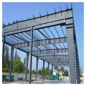 Kit préfabriqué industriel en acier formé à froid pour petit hangar de garage de supermarché et magasin de détail de quartier - Product Image 1