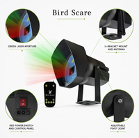 120 °   Répulsif laser rotatif pour oiseaux, système de dissuasion pour fermes et rizières, protection tout au long de la journée