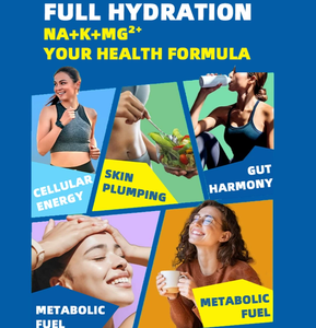 20 Sachet Bubuk Elektrolit, 4 Rasa Campuran Minuman Elektrolit dengan Lemon, Jeruk Manis, Raspberry, Persik - Product Image 3