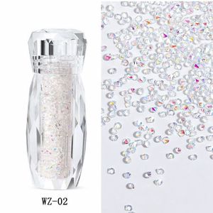 Microcuentas de Pixie para decoración de uñas, cuentas de Caviar de cristal Multicolor de colores, para decoración de uñas en 3D, 3000 Uds. Por botella - Product Image 6