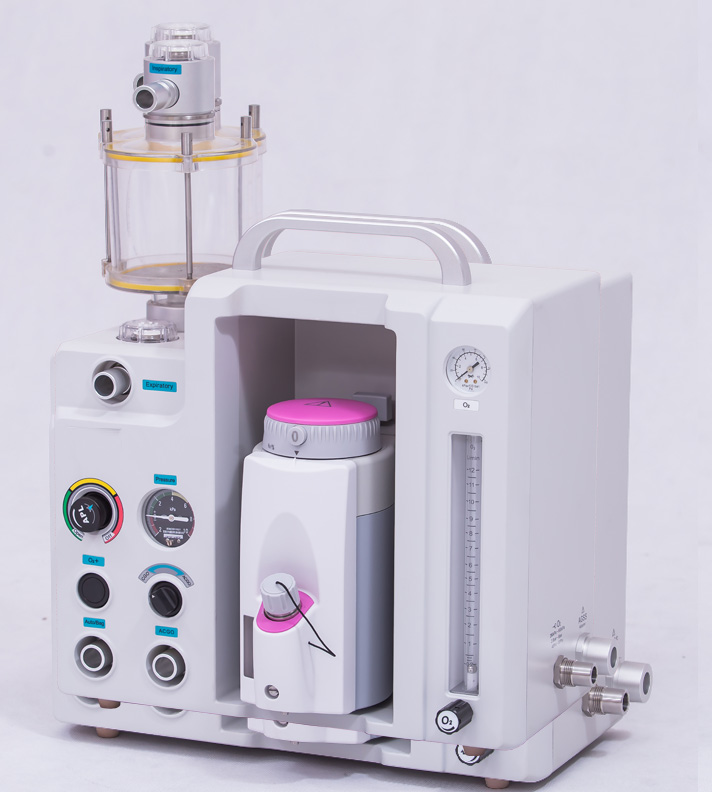 Máquina de anestesia portátil para hospital aprobada por CE Equipos de Anestesia Médica para Humanos y Veterinarios