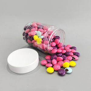 Ventes en gros <span class=keywords><strong>de</strong></span> nouveaux pots en plastique blanc, noir et transparent avec couvercles, contenants pour <span class=keywords><strong>beurre</strong></span> <span class=keywords><strong>de</strong></span> <span class=keywords><strong>cacahuète</strong></span>, stockage alimentaire, pots à bonbons avec bouchons à vis - Product Image 2