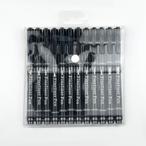 Stylo marqueur permanent à encre permanente multi-lignes pour adultes et enfants, micro-anime, croquis, <span class=keywords><strong>uni</strong></span>, fineliner - Product Image 6