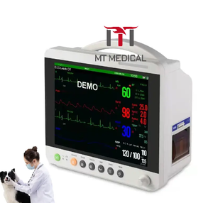 MT <span class=keywords><strong>monitor</strong></span> anestesi hewan medis, peralatan Digital penuh mesin ECG portabel untuk rumah sakit - Product Image 4