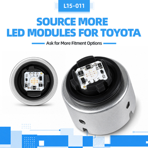 8156002C10 L15-011 ไฟท้าย LED หลอดไฟเบรค 3 พินสีแดง 1W 120LM หลอดไฟทดแทนอัตโนมัติสำหรับโคโรลล่า - Product Image 1