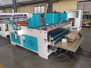 Mesin pres Semi otomatis kotak bergelombang, mesin tempel karton untuk dijual/<span class=keywords><strong>folder</strong></span> <span class=keywords><strong>Gluer</strong></span> mesin/kotak papan kemasan - Product Image 5