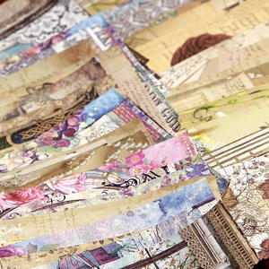 Decorazione materiale artigianale carta vegetale fragranza scura serie di colori in legno foglia allentata per sottolineatura manuale - Product Image 4