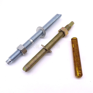 Anclaje de expansión química de alta resistencia M12 M14 M16 M20 <span class=keywords><strong>M22</strong></span> M24 Perno de anclaje químico Din 529 Pernos de anclaje de hormigón Drop in - Product Image 6