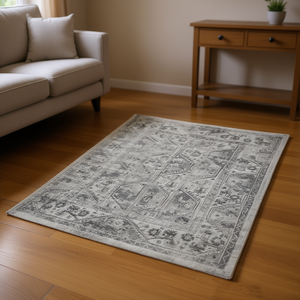 Db Classic Striped Jacquard Jute <b>Rug</b> Rectangle Living Room Area Carpet With Tiled Border <b>Flat</b> Pile Thin Design - Product Image 2