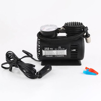 Compresseur d'air portable M4 pour pneus de voiture avec manomètre de pression
