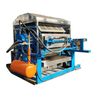 Plateau automatique d'oeufs faisant la machine pour emballer les oeufs/chaîne de production plateau d'oeufs de papier