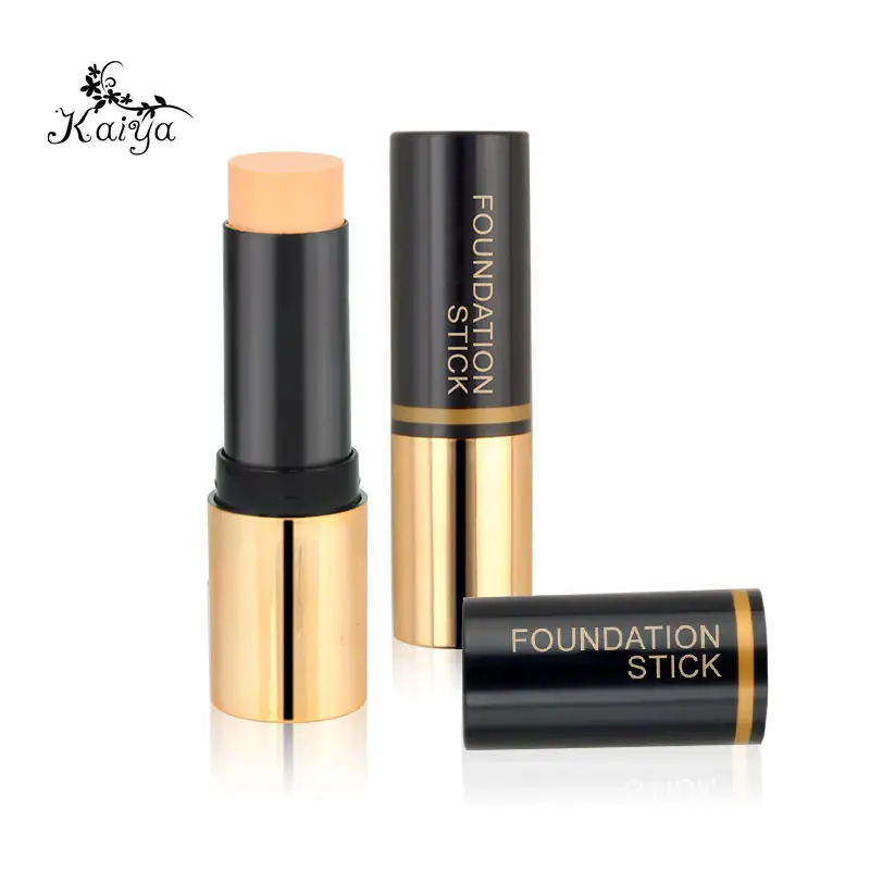 Custom Logo Natural Shades Hydrating Cream Face Cosmetics Makeup Blendable Concealing Waterproof Whitening Stick Foundation