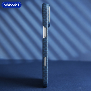 Étui de téléphone magnétique triangulaire en fibre de carbone VAWI B343 pour <span class=keywords><strong>iPhone</strong></span> 17 <span class=keywords><strong>Pro</strong></span> <span class=keywords><strong>Max</strong></span>, coque antichoc pour Samsung et Huawei - Product Image 5