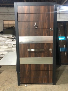 Puerta de Acero Blindada, Precio de Puerta de Acero Exterior <span class=keywords><strong>para</strong></span> el Hogar - Product Image 3