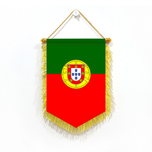 <b>Mini</b> 20x30cm Pennant Car Flags Portugal Wall Decor Display Accessories Small Ornaments for Hanging - Product Image 1