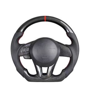 Volante Deportivo Personalizado de Fibra de Carbono y Cuero para <span class=keywords><strong>Mazda</strong></span> 3 Cx5 Cx-<span class=keywords><strong>5</strong></span> 50 2013 2014 2015 2016 2017 2018 2019 2020 2021 2022 - Product Image 4