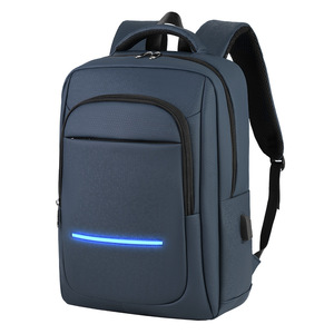 New Fashion Waterproof Softback <b>Laptop</b> <b>Backpack</b> PU Zipper Geometric Unisex Anti-Theft USB Port Multi-Function School College - Product Image 6
