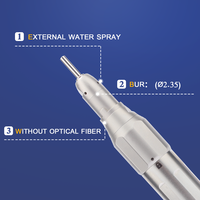 AI-EX-5B 4:1 réduction pièce à main dentaire droite pour HP burs (2.35) système de tête propre vitesse maximale: 10,000 min-1 dentiste espagnol