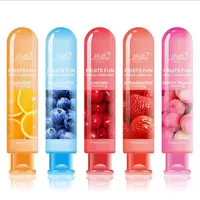 Fruits Flavored Personal Lubricants for Sex, Jelly Delay