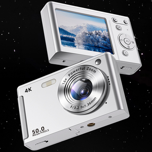 Appareil photo numérique pour enfants avec zoom 16x intégré, autofocus, anti-tremblement, reconnaissance faciale, enregistreur - Product Image 3