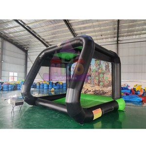 Stand de jeu gonflable interactif d'extérieur pour tir à l'arc et cible, Arène sportive de combat aux flèches, pour défi de groupe et événements de carnaval, à louer - Product Image 4
