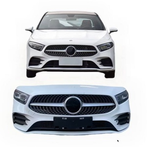 Para <span class=keywords><strong>mercedes</strong></span>-benz Clase A W177, <span class=keywords><strong>nuevo</strong></span> Kit de cuerpo completo, Kit de parachoques delantero con faros, radiador delantero, accesorios de iluminación LED delanteros - Product Image 2
