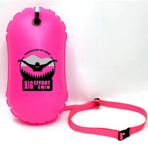 Bouée de sécurité pour nager en PVC flotteurs de remorquage bouée de sauvetage gonflable bouée de natation en PVC gonflée airbag bouée de natation de rivière avec logo personnalisé - Product Image 4