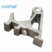 Connecteur d'angle moderne en alliage d'aluminium pour cadre de fenêtre coulissante, idéal pour l'installation de vis sur fenêtre coulissante verticale - Vente chaude