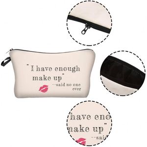 Logo Canvas Make up Cosmetic <b>Bag</b> Bridesmaid <b>Makeup</b> <b>Brushes</b> <b>Bags</b> Print Zipper <b>Bag</b> Zipper Pouch Customized Fashion Zipper Handbags - Product Image 5