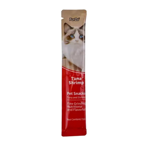 Golosinas Orgánicas para Gatos de 15g, OEM ODM, Alto Contenido de Proteína, Snacks Cremosos para Lamer, Sabor a Salmón, Atún y Pollo, Golosinas Seguras para Mascotas, Latas para Gatos - Product Image 1