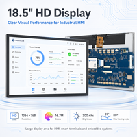 Panel Táctil Capacitivo de 18.5 Pulgadas RK3128, Pantalla para Placa de Desarrollo Android, Compatible con WiFi, Módulo LCD TFT IPS, Interfaz SPI