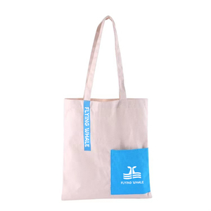 Bolsa de Compras de Lona de Algodón 100% Blanca, Personalizada con Impresión Completa, Resistente, para Venta al Por Mayor, Sublimación - Product Image 1