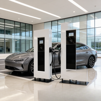 Estación de Carga Comercial para Vehículos Eléctricos 40-80kW CCS2 Gun OCPP 1.6J, Solución de Estacionamiento para Flotas con Conector Dual Independiente TA-DC-DD Nuevo-B
