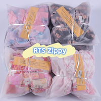Vente en gros de pyjamas en bambou pour bébé Whatnot RTS, lot de pyjamas pour nourrissons, imprimé de personnages aléatoires, vêtements de nuit pour tout-petits, boîte mystère