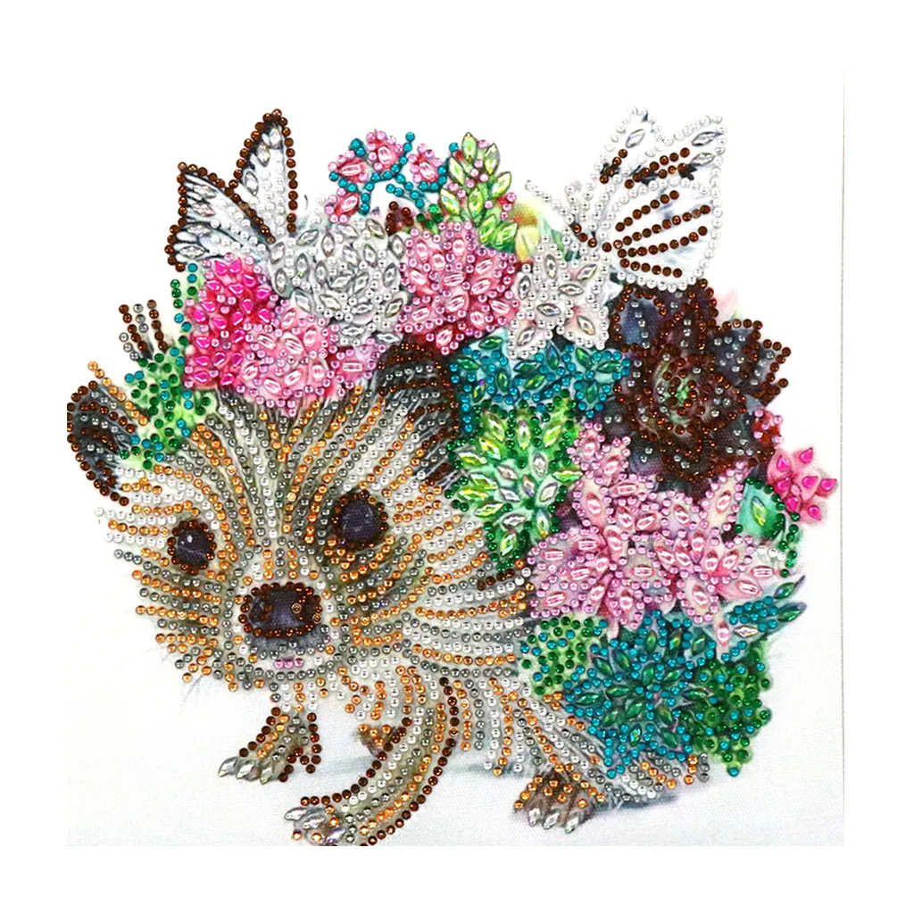 5D Diy Special Beautiful Diamond Painting Home Interior Decoration Shaped Diamond Hedgehog Butterfly Support Custom Photos