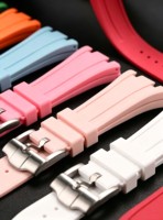 BEEFLYPOWER Kit de modification de bracelet en silicone liquide transparent pour montre PC personnalisée, ensemble de remplacement de bracelet pour Royal Pop SW