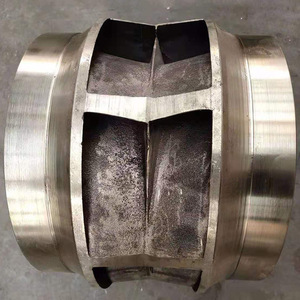 Impulsor de Cobre de Tipo Cerrado con 6 Aspas Curvas, Acabado Pulido, Montaje Horizontal para Bomba Centrífuga, Soporte OEM - Product Image 2