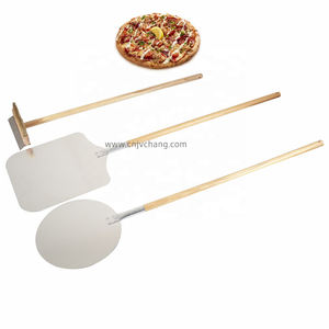 Gran oferta, <span class=keywords><strong>pala</strong></span> para pelar Pizza de 16x18 pulgadas de gran tamaño con mango largo de <span class=keywords><strong>madera</strong></span>, juego de herramientas para hornear <span class=keywords><strong>horno</strong></span> de Pizza de fuego de <span class=keywords><strong>madera</strong></span> - Product Image 3
