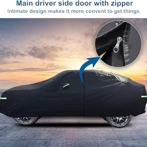 Telo Copriauto Impermeabile su Misura per <span class=keywords><strong>Jeep</strong></span> Grand <span class=keywords><strong>Cherokee</strong></span> 2011-2023, per Tutte le Stagioni, da Esterno, con Cerniera, Antivento, Resistente - Product Image 4