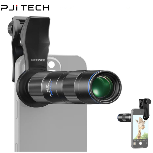 For NEEWER LS-78 400mm Mobile Telephoto Lens 70cm Min Focus 17mm Thread MF Glass Optics for iPhone 17mm Smartphone Private Mold