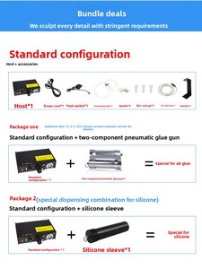 Đào 300cc PLC Hướng dẫn sử dụng Silicone keo dính keo bán tự động máy pha chế 220V động cơ Điều kiện Mới 1 - Product Image 3
