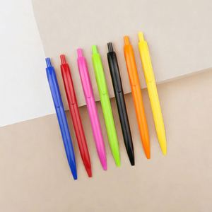 Multi Color Clip Click Plastic <b>Ballpoint</b> <b>Pen</b> Advertising <b>Pen</b> Custom Logo for Office School Supermarket Trade Show - Product Image 4