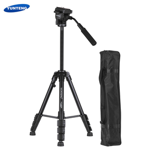 Yunteng YT 690 VCT-691 Xách Tay Nhôm Tripod Nhiếp Ảnh Chuyên Nghiệp Tripod Với Giảm xóc Đầu Và Túi Cho DSLR Máy Ảnh - Product Image 3